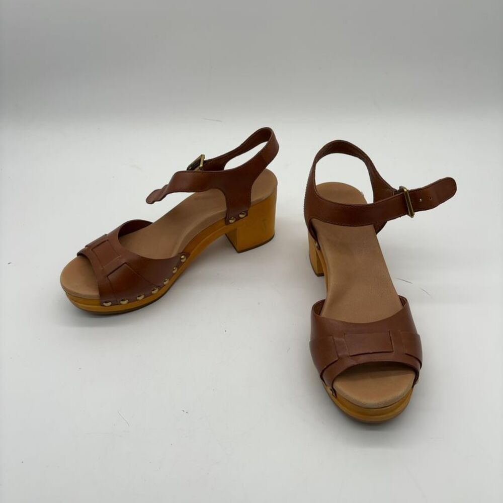 UGG Caramel Leather Sandals